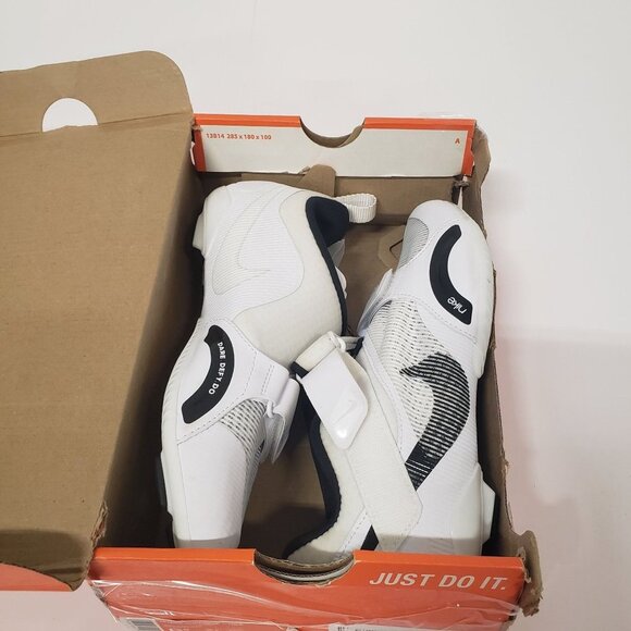 Nike Men's SuperRep Cycle Cycling Shoes in White/black - Size 6.5 - Picture 2 of 9